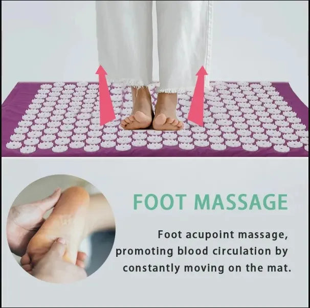 Lumé Relief Mat — Acupressure Mat & Pillow Set