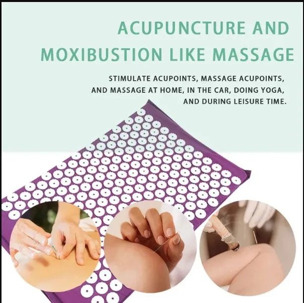 Lumé Relief Mat — Acupressure Mat & Pillow Set