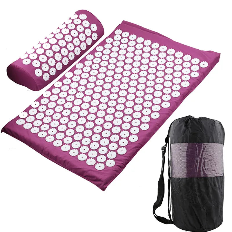 Lumé Relief Mat — Acupressure Mat & Pillow Set